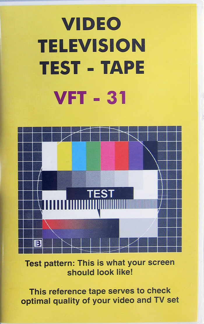 Burosch Video Televison Test Tape