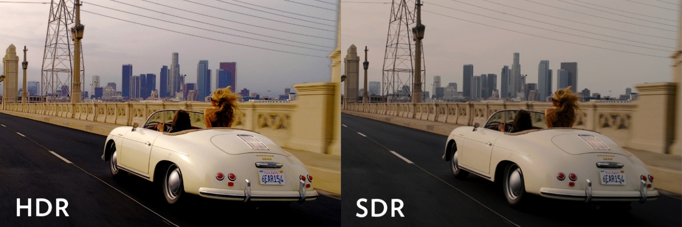 HDR vergleich zu SDR / 10bit zu 8bit