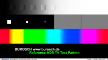 Reference HDR TV Test Pattern Miniatur