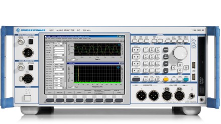 amplifier measurement procedure Audio-Analyzer UPV