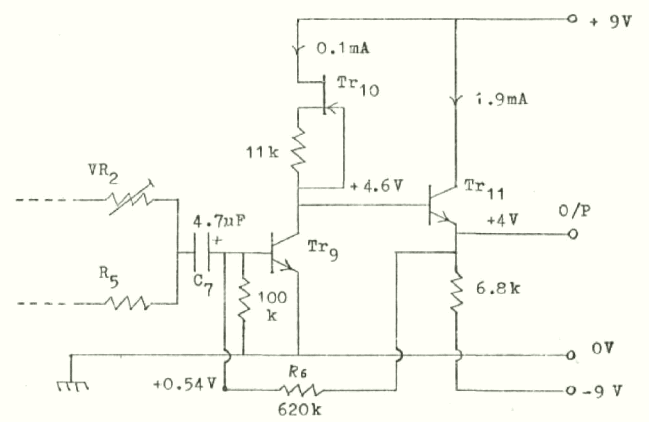 circuit diagram of amplifier a2