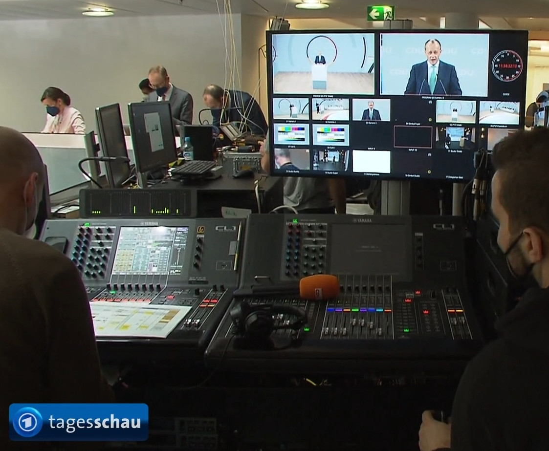 Burosch TV Testbild ARD Tagesschau Bildausschnitt 1