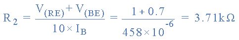 transistor basis emitterspannung