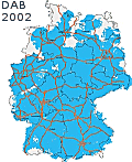 Ausbau des DAB-Netzes 2002