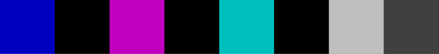 TV Testbild „BUTP4“ Bildfarbe Kontrolle / TV-Bild einstellen