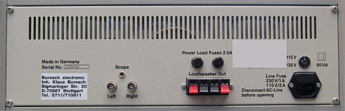 Burosch NF-100 Audiotester