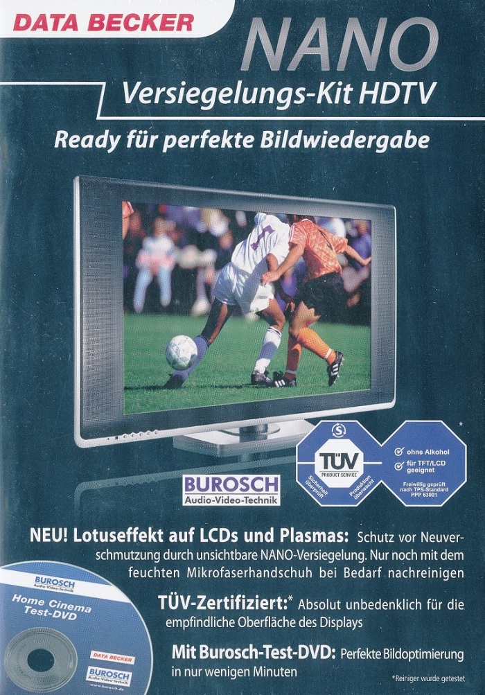 Data Becker NANO Versiegelungs-Kit HDTV